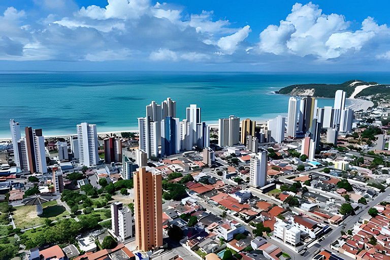 5 min Praia Piscina | Churrasqueira | Garagem |A/C