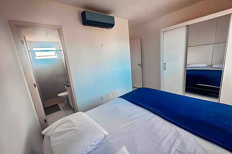 5 min Praia Piscina | Churrasqueira | Garagem |A/C