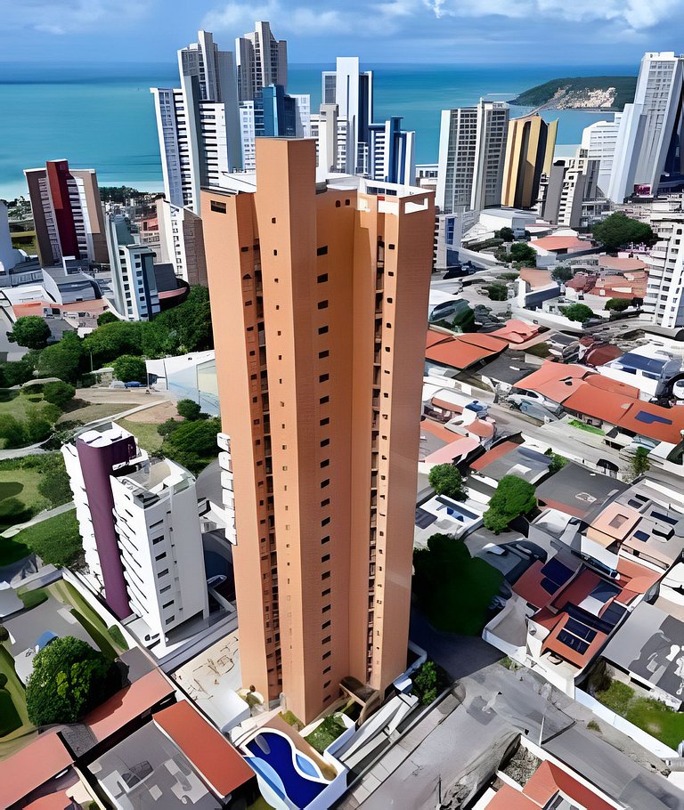 Localização Imbatível | Ponta Negra | Piscina |A/C