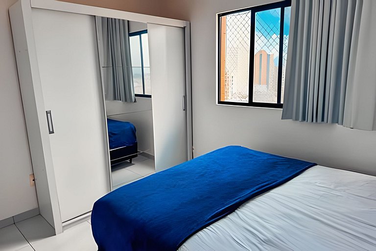 5 min Praia Piscina | Churrasqueira | Garagem |A/C