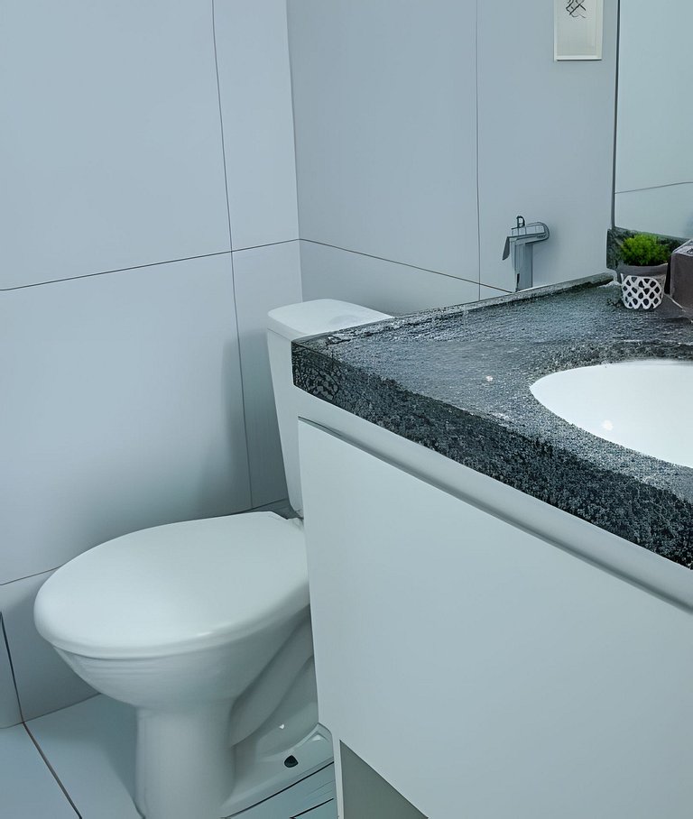 5 min Praia Piscina | Churrasqueira | Garagem |A/C