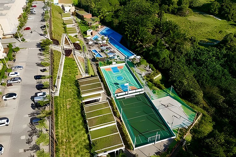 Apê Com Estrutura de Resort