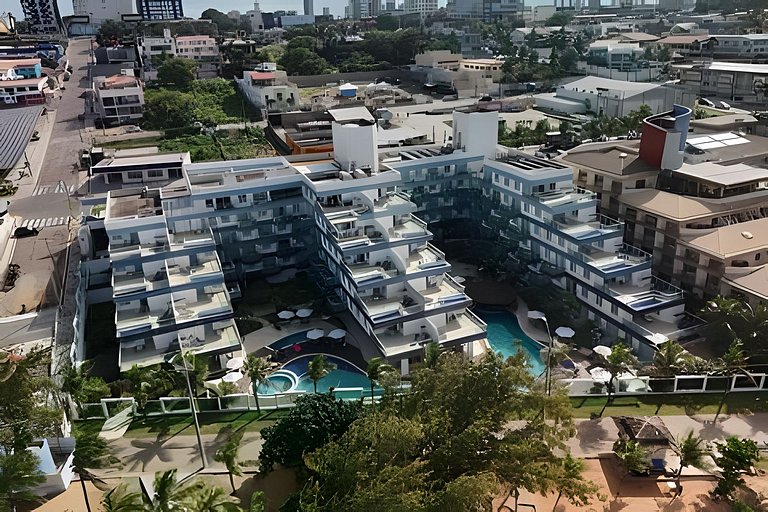 Cobertura | Hotel Luxo Beira Mar 6x Sem Juros