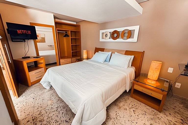 Cobertura | Hotel Luxo Beira Mar 6x Sem Juros