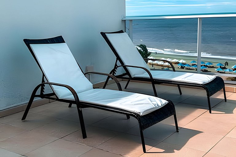 Cobertura | Hotel Luxo Beira Mar 6x Sem Juros