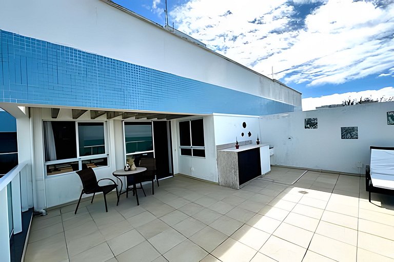 Cobertura | Hotel Luxo Beira Mar 6x Sem Juros