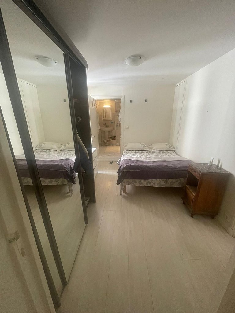 Seu refúgio parisiense na icônica Rue Montorgueil