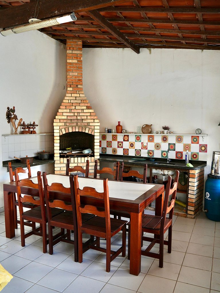 Férias a 5 min da praia | Piscina | Churrasqueira