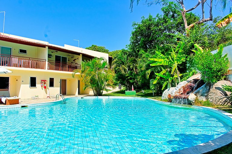 Pipa 6x Sem Juros | Paraíso com Estrutura Hotel