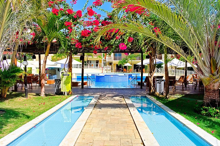 Pipa 6x Sem Juros | Paraíso com Estrutura Hotel