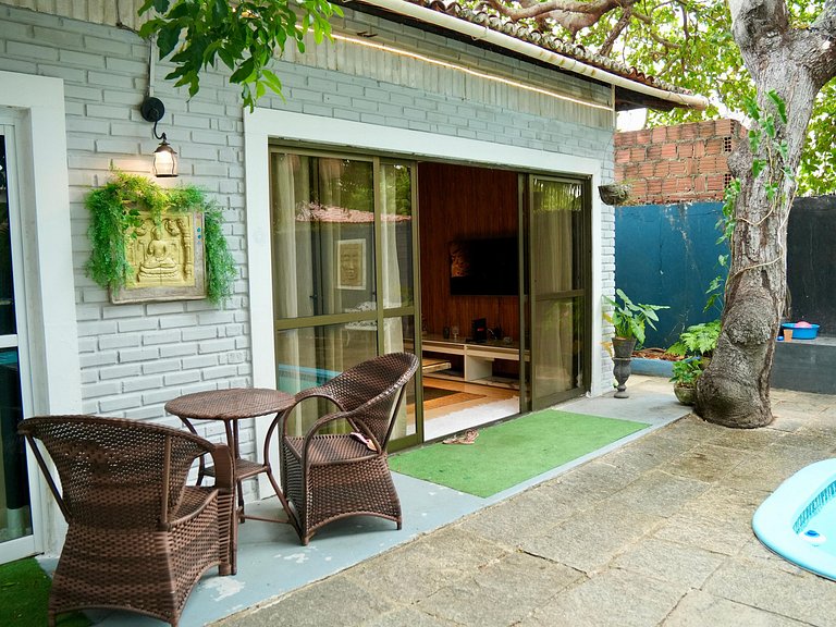 Ponta Negra | Refúgio com Natureza | A/C e Piscina