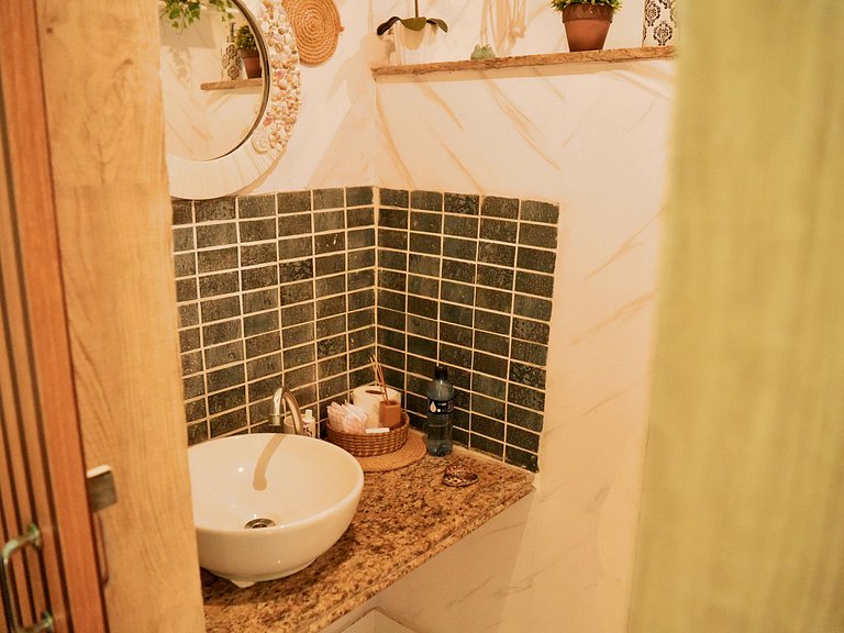 Ponta Negra | Refúgio com Natureza | A/C e Piscina