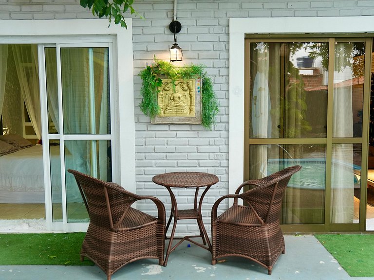 Ponta Negra | Refúgio com Natureza | A/C e Piscina