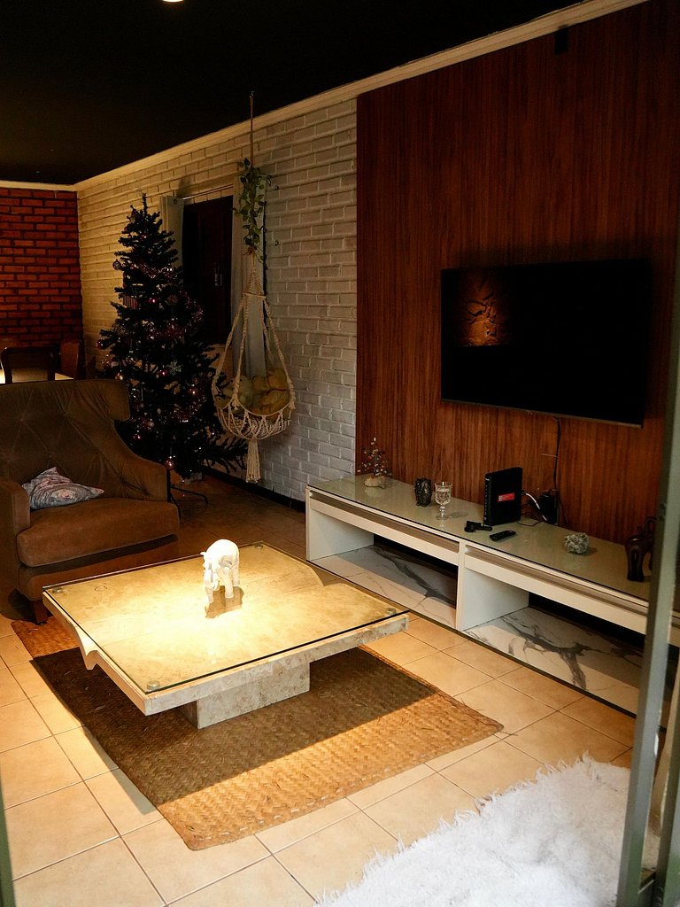 Ponta Negra | Refúgio com Natureza | A/C e Piscina