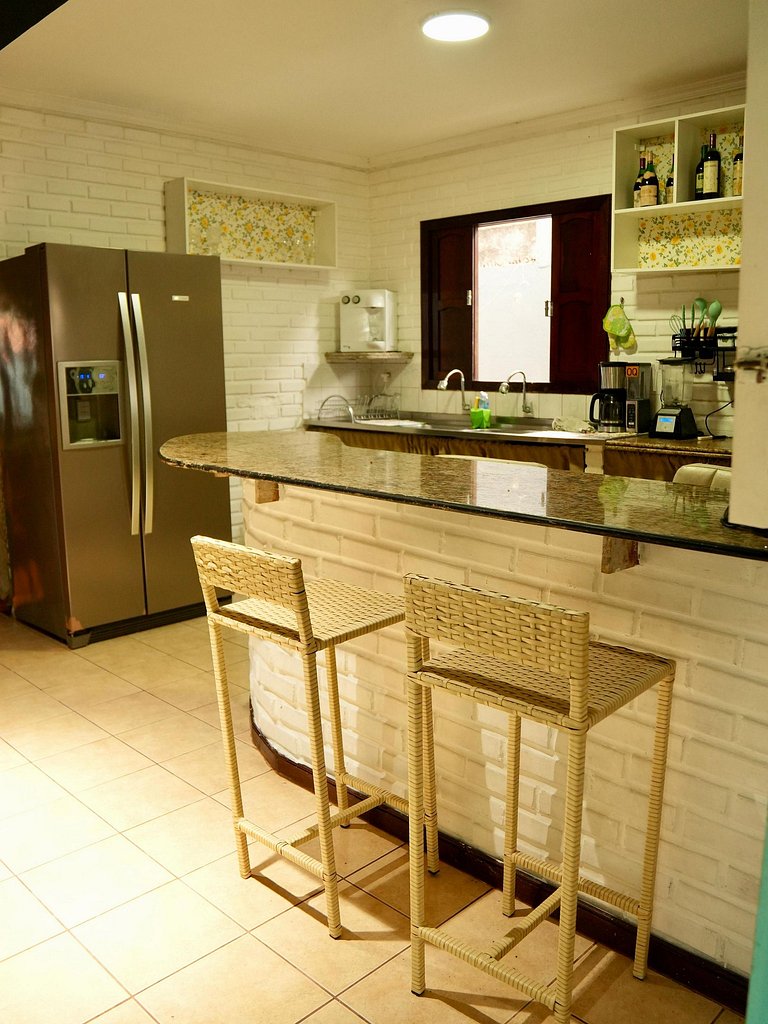 Ponta Negra | Refúgio com Natureza | A/C e Piscina