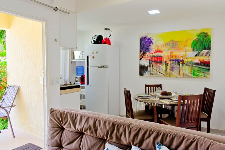 Resort em Pipa | 5 min centrinho | Ar Condicionado