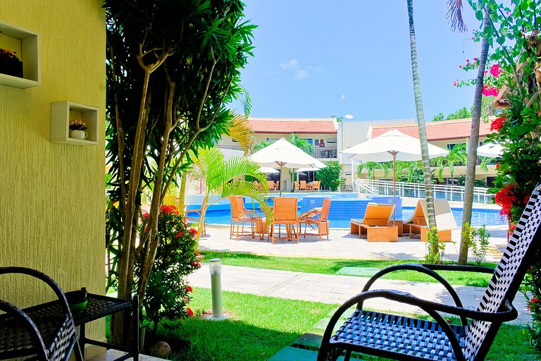 Resort em Pipa | 5 min centrinho | Ar Condicionado