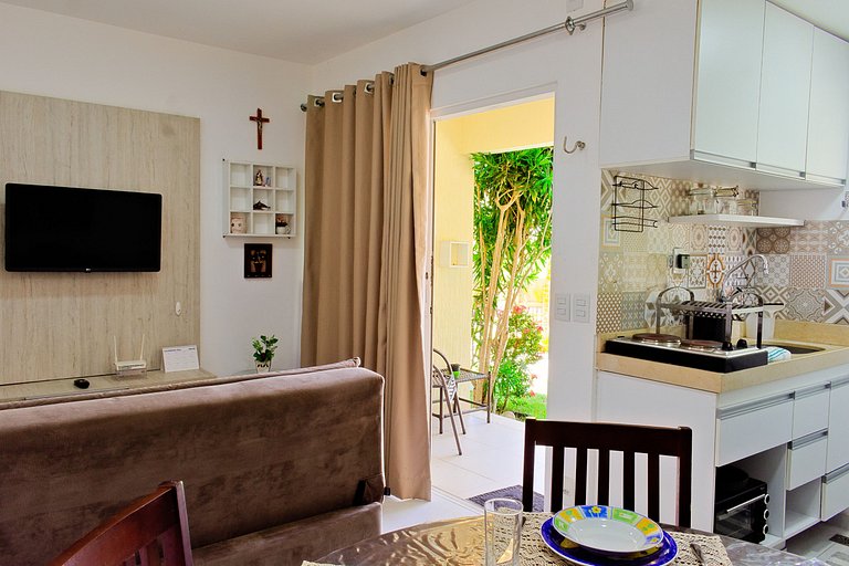 Resort em Pipa | 5 min centrinho | Ar Condicionado