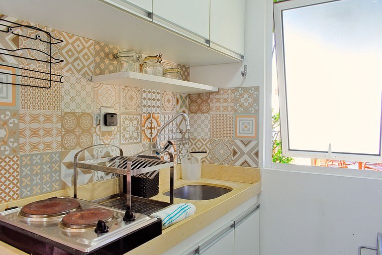 Resort em Pipa | 5 min centrinho | Ar Condicionado