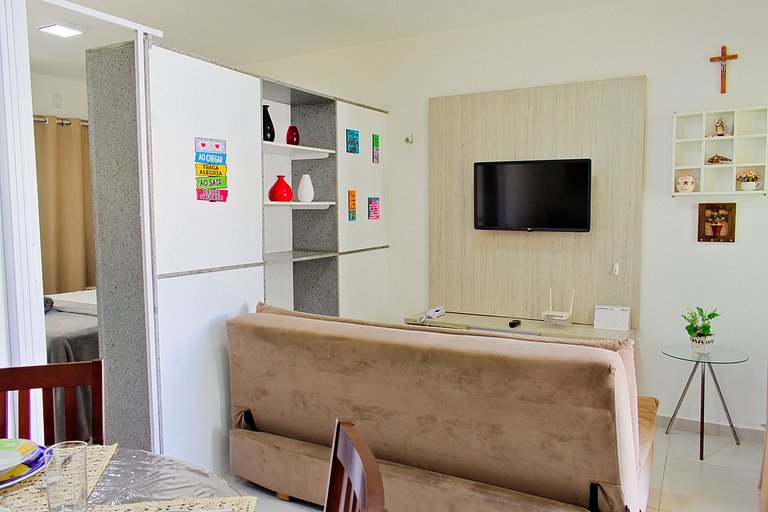 Resort em Pipa | 5 min centrinho | Ar Condicionado