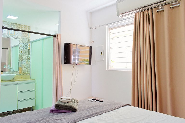 Resort em Pipa | 5 min centrinho | Ar Condicionado