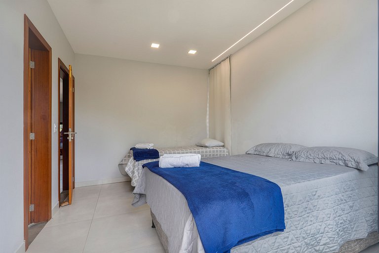 LUXO Condomínio beira mar | Piscina |Churrasqueira