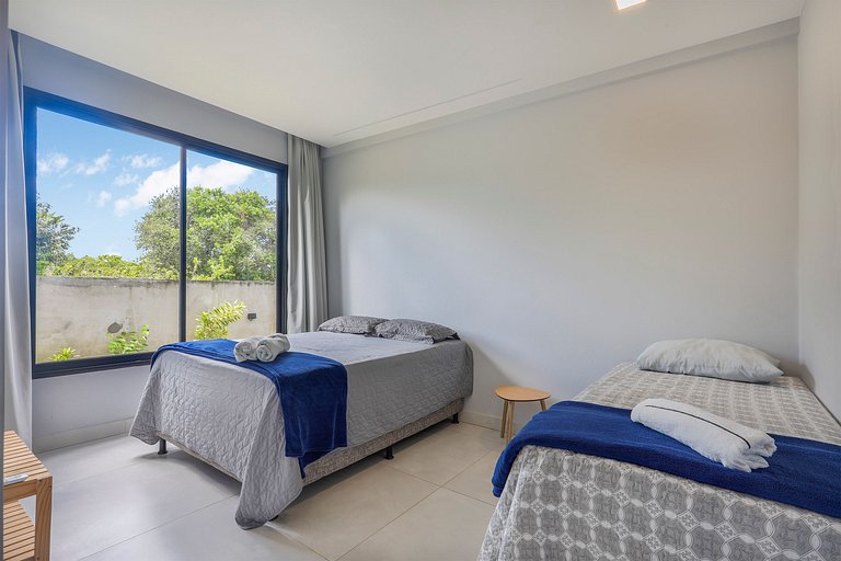 LUXO Condomínio beira mar | Piscina |Churrasqueira