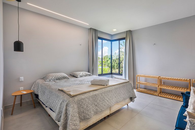 LUXO Condomínio beira mar | Piscina |Churrasqueira