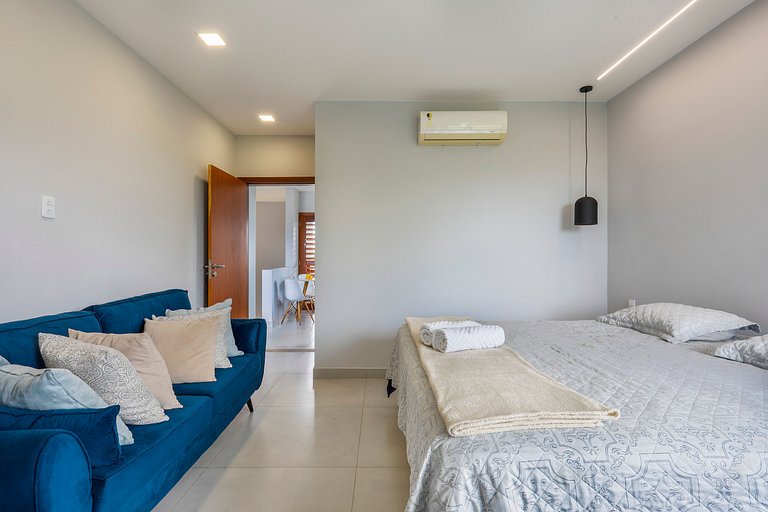 LUXO Condomínio beira mar | Piscina |Churrasqueira