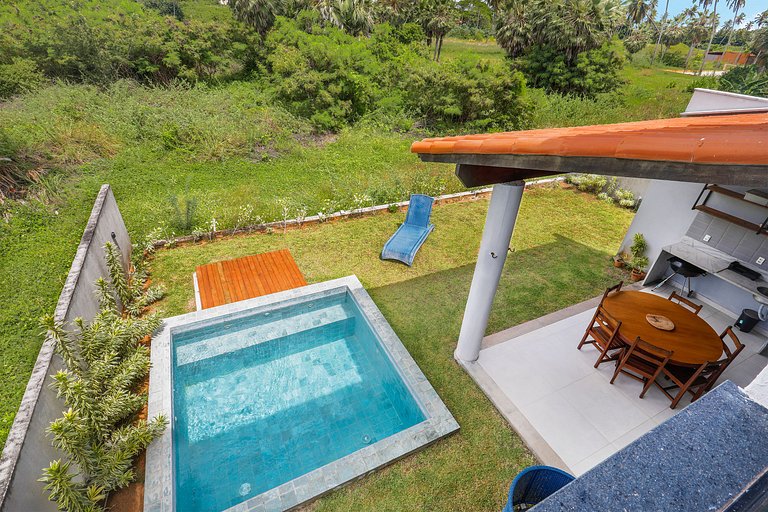 LUXO Condomínio beira mar | Piscina |Churrasqueira
