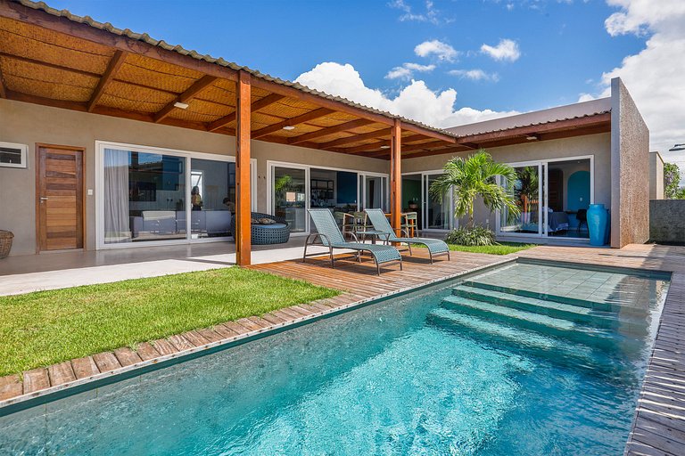 Luxo | Mansão Uhane Condomínio Beira Mar