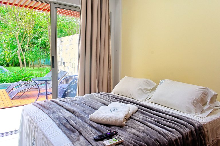 Île de Pipa Luxo: 2 Quartos e Resort Exclusivo