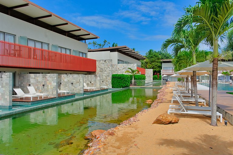 Île de Pipa Luxo: 2 Quartos e Resort Exclusivo