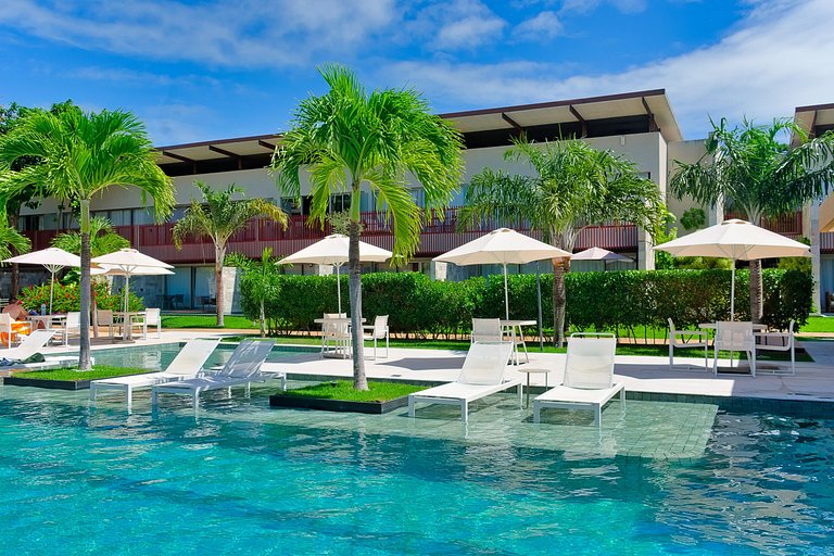 Île de Pipa Luxo: 2 Quartos e Resort Exclusivo