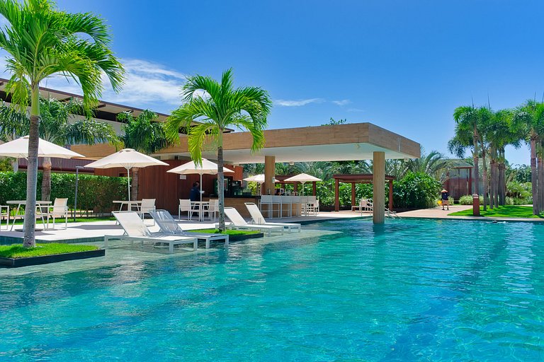 Île de Pipa Luxo: 2 Quartos e Resort Exclusivo