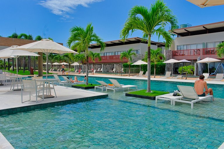 Île de Pipa Luxo: 2 Quartos e Resort Exclusivo