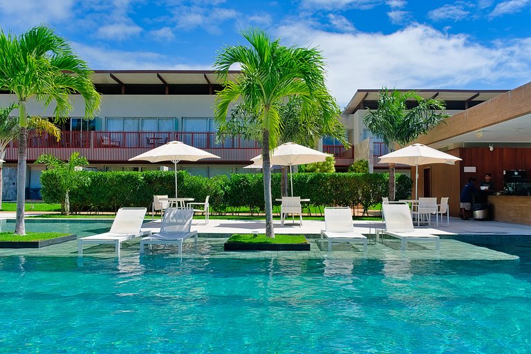 Île de Pipa Luxo: 2 Quartos e Resort Exclusivo