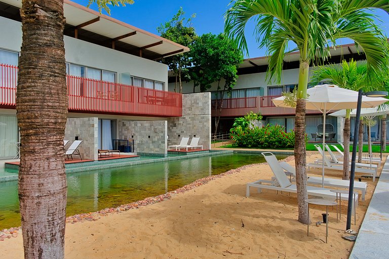 Île de Pipa Luxo: 2 Quartos e Resort Exclusivo