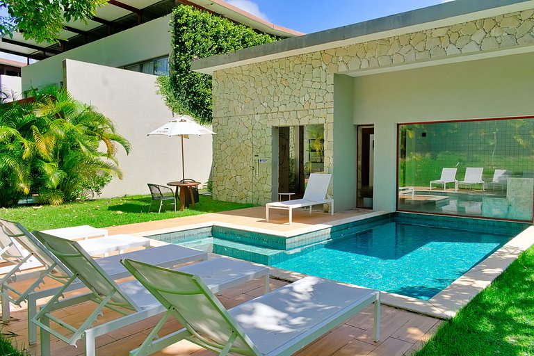 Île de Pipa Luxo: 2 Quartos e Resort Exclusivo