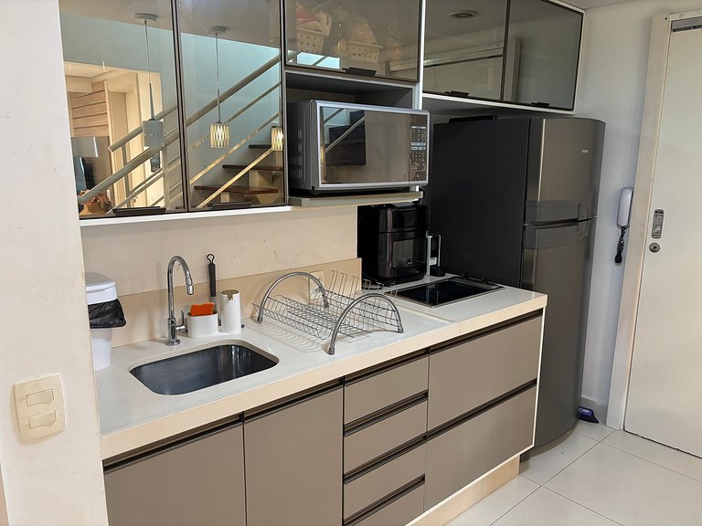 Duplex em Resort | 10 min Ponta Negra | Beira Mar