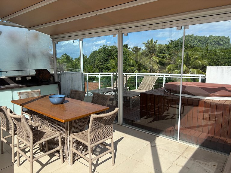 Duplex em Resort | 10 min Ponta Negra | Beira Mar