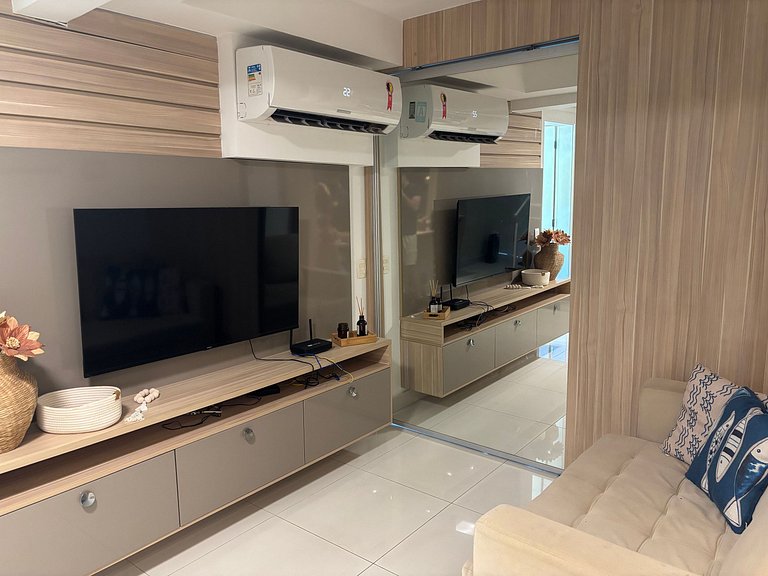 Duplex em Resort | 10 min Ponta Negra | Beira Mar