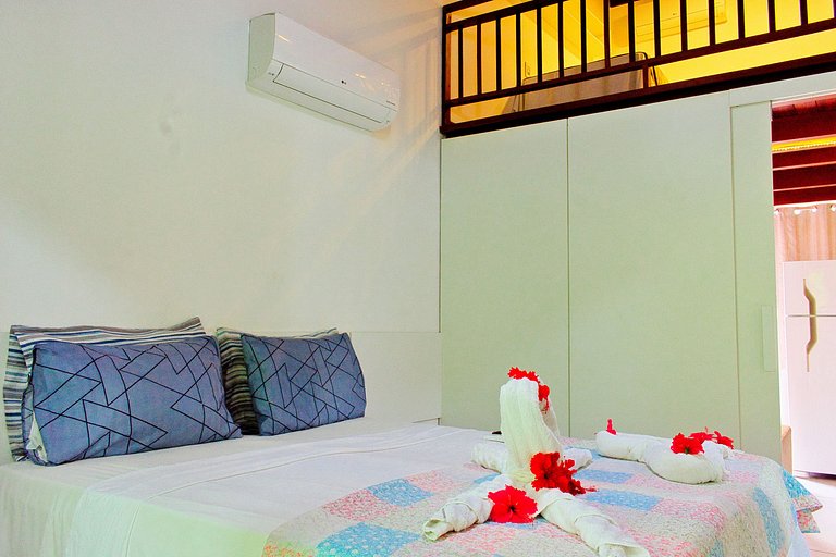 Pipa | Duplex | Resort 5 min do Centrinho com A/C
