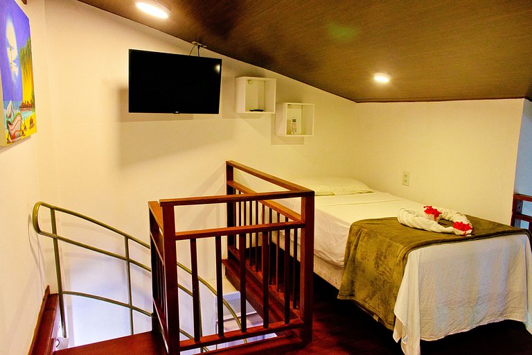 Pipa | Duplex | Resort 5 min do Centrinho com A/C