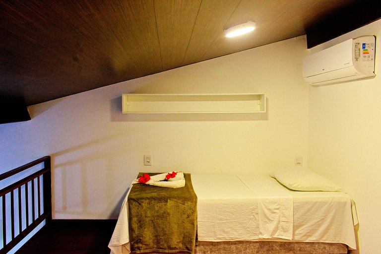 Pipa | Duplex | Resort 5 min do Centrinho com A/C