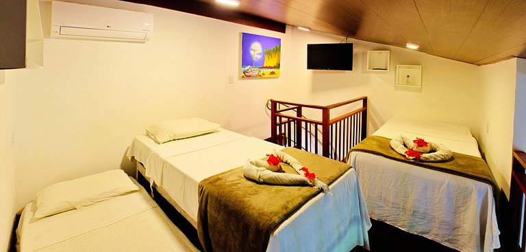 Pipa | Duplex | Resort 5 min do Centrinho com A/C