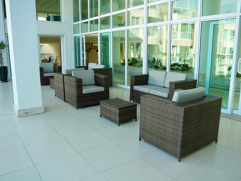 Duplex em Resort | 10 min Ponta Negra | Beira Mar