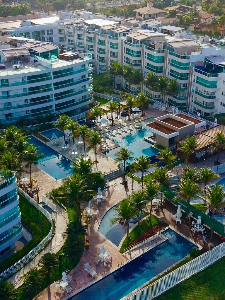 Duplex em Resort | 10 min Ponta Negra | Beira Mar