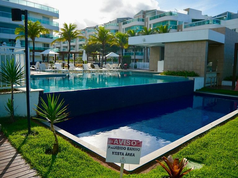 Duplex em Resort | 10 min Ponta Negra | Beira Mar