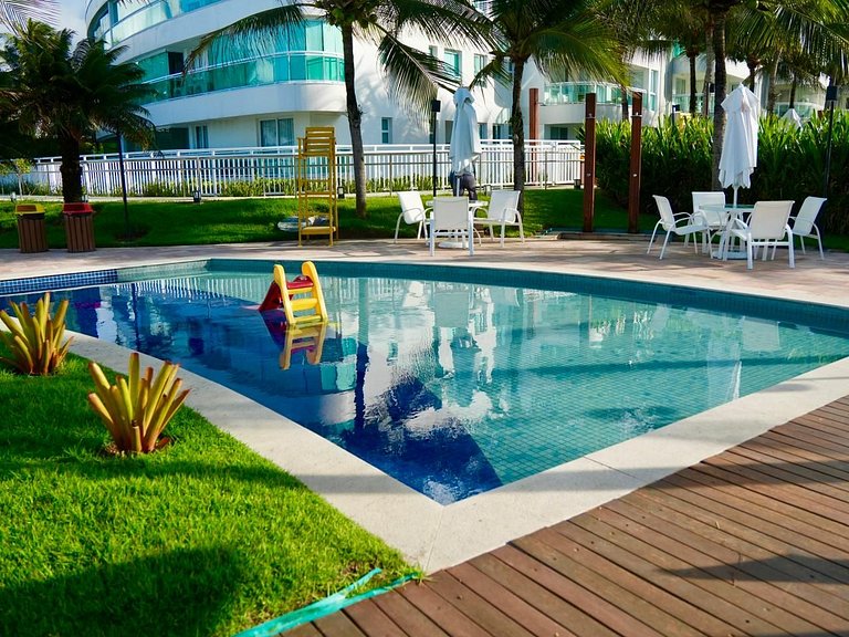 Duplex em Resort | 10 min Ponta Negra | Beira Mar